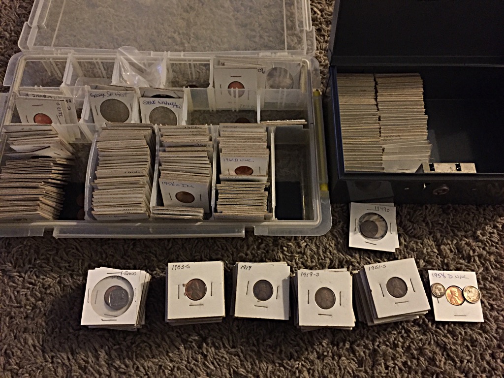 Was-At-The-Flea-Market-And-Came-Across-This-Wheat-Penny-Lot