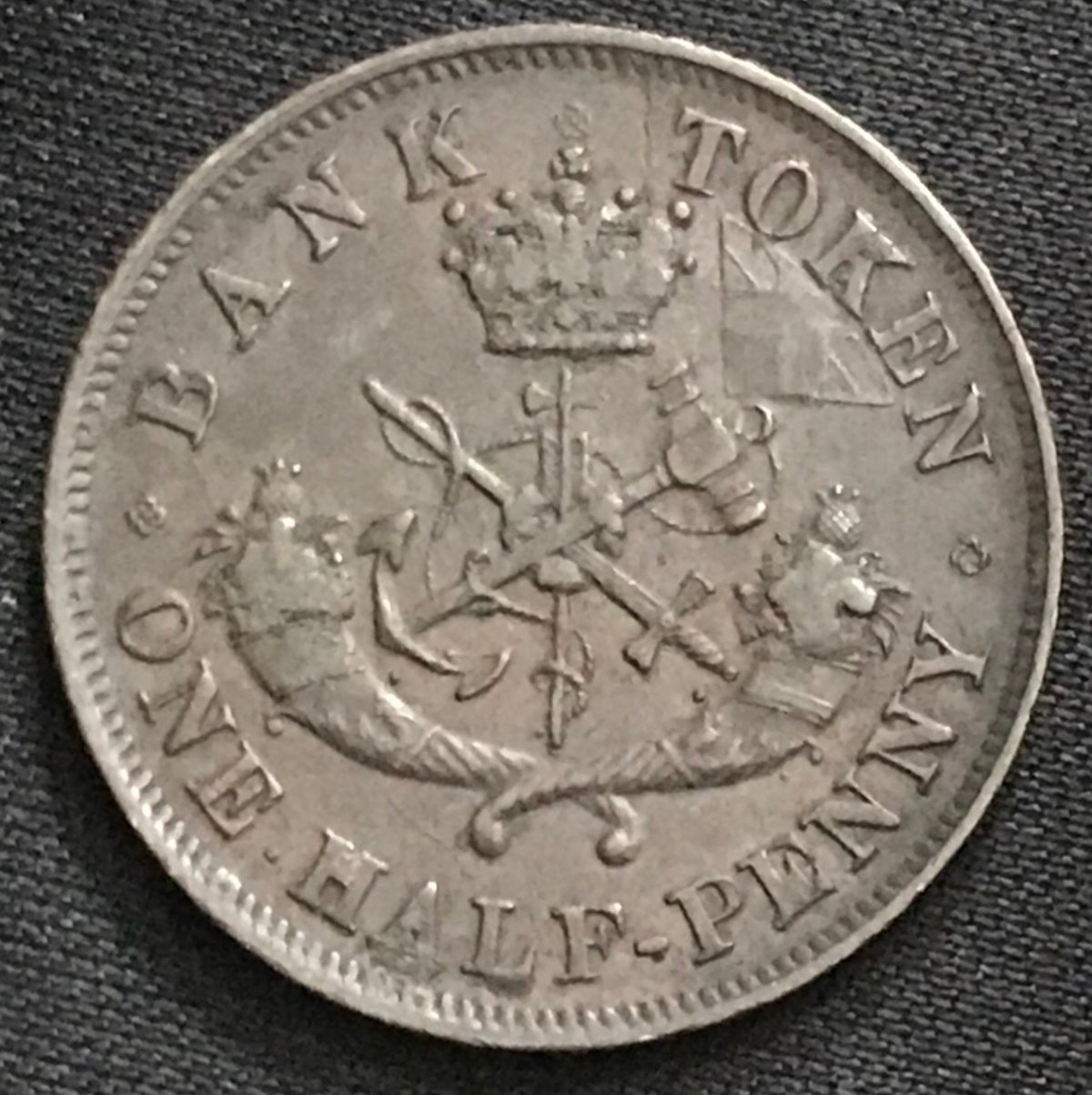 Info-Needed-1854-Half-Penny-Token