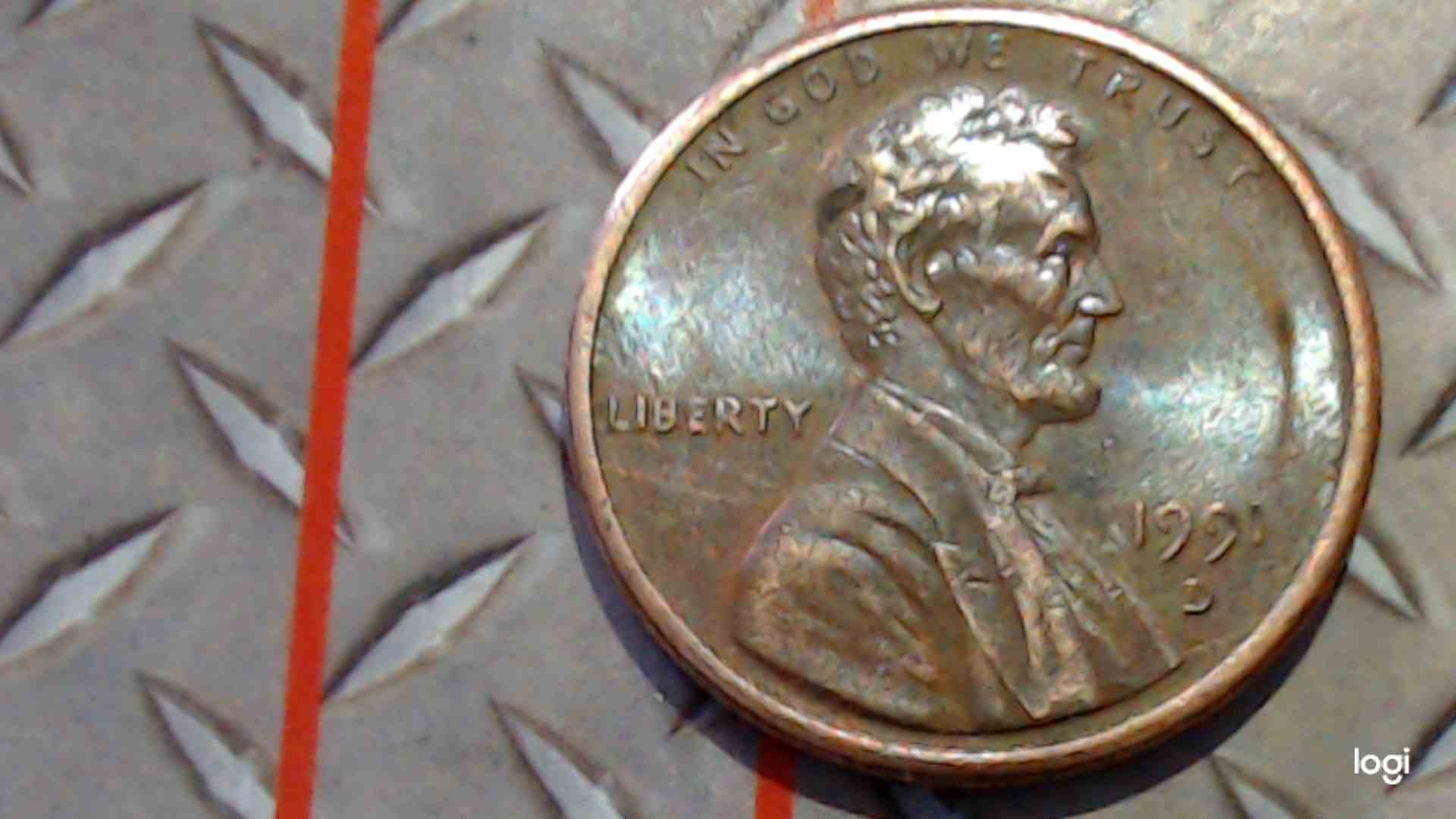 1991-D-Penny-Color-Red?