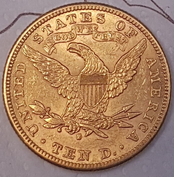 1886-S-10$-Liberty-Head-For-Grading