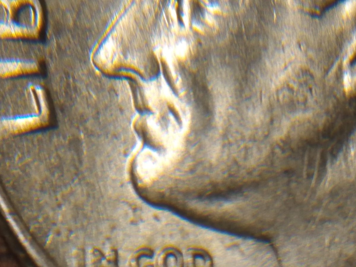 1964-D-Roosevelt-Dime---Doubling-On-Roosevelt-Face-Hot-Lips?