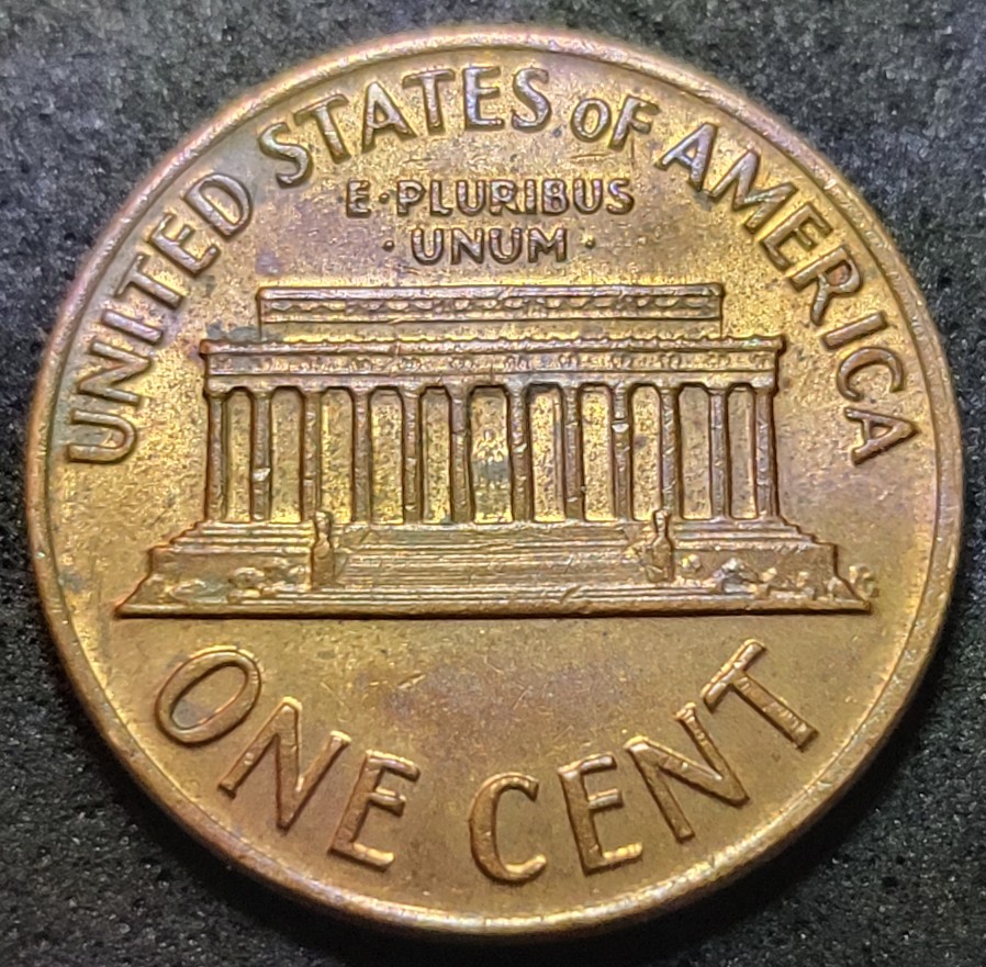 1969-S-Lincoln-Penny-Doubling-Error.--Grade-Not-Sure-Red/Brown?