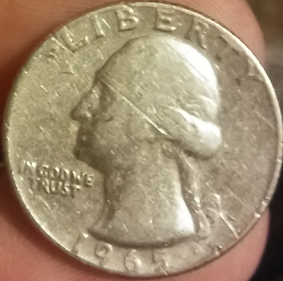 1965-Washington-Quarter-With-Possible-Errors