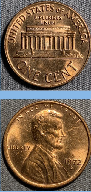 1972-D-Lincoln-Memorial-Cent.--Pre-Cud