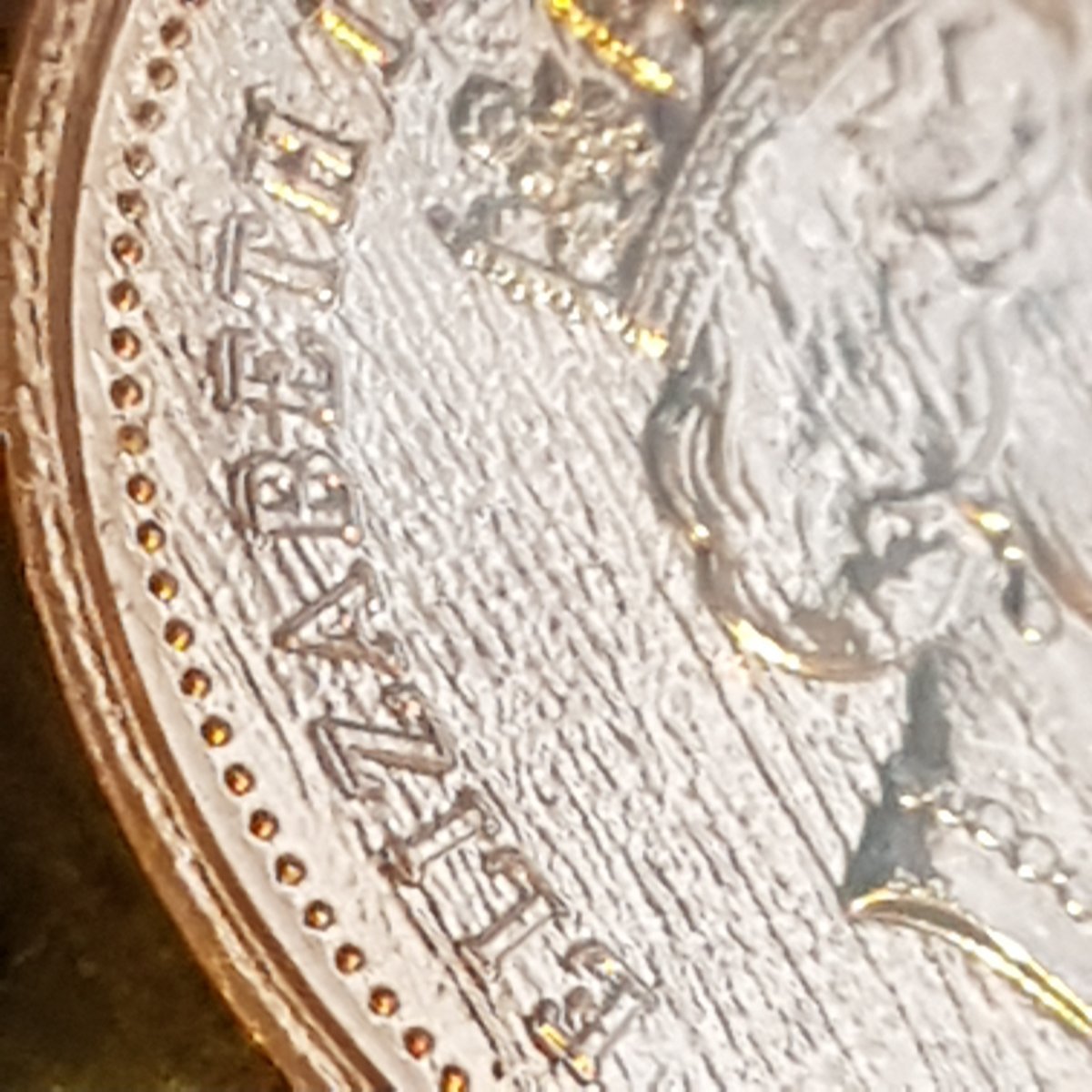 2000-1-Cent-Copper-Plated-Zinc-Planchet-With-Plating-Error
