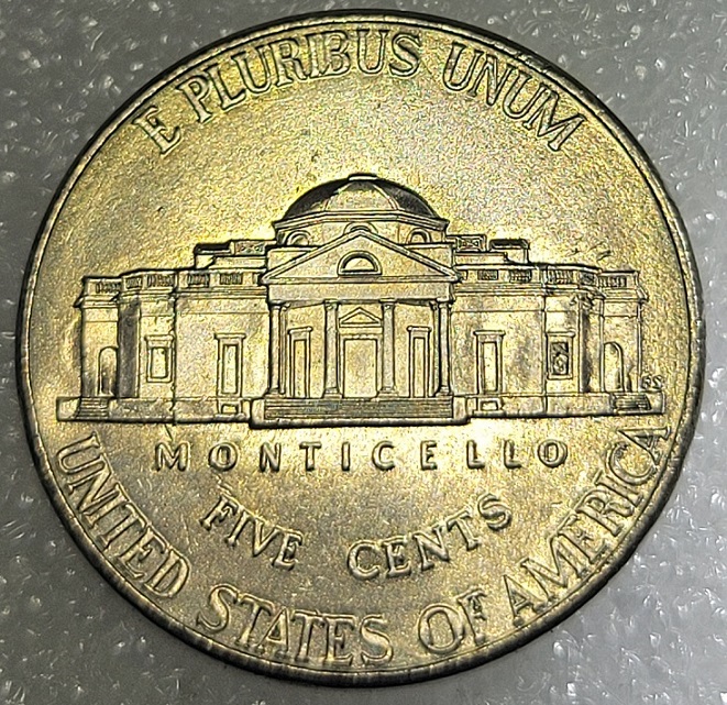 2020-P-Nickel-Reverse-Broken-Window-Die-Chips-On-Letters-&-Building!