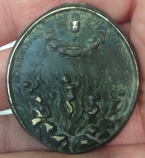 Carmelo-Dilecto-Medal-Likely-18th-Century-Carmelite-Order-Medallion