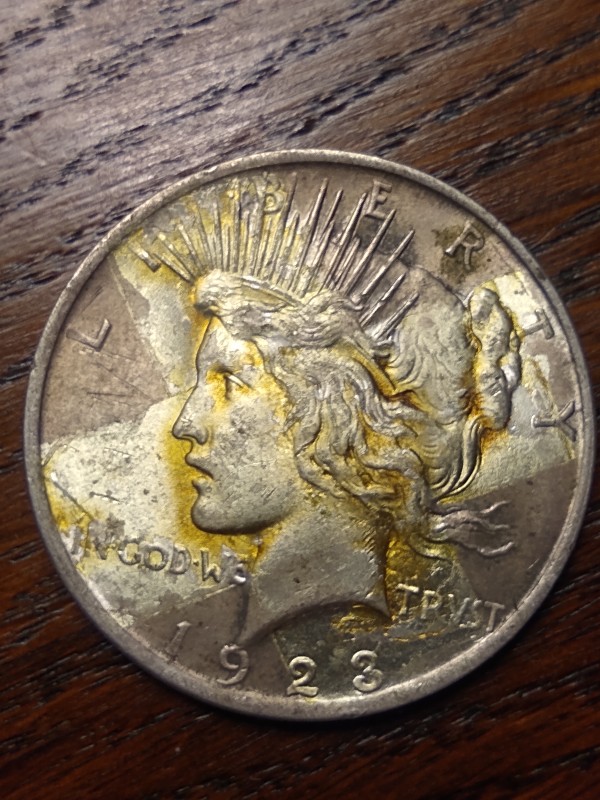 1923-Peace-Dollar;-Acetone-Bath-Or-Leave-It?