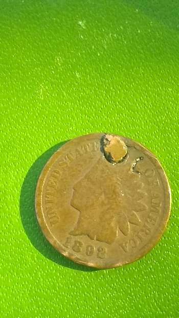 1892-Indian-Head-Penny-With-Interesting-Error/Damage?