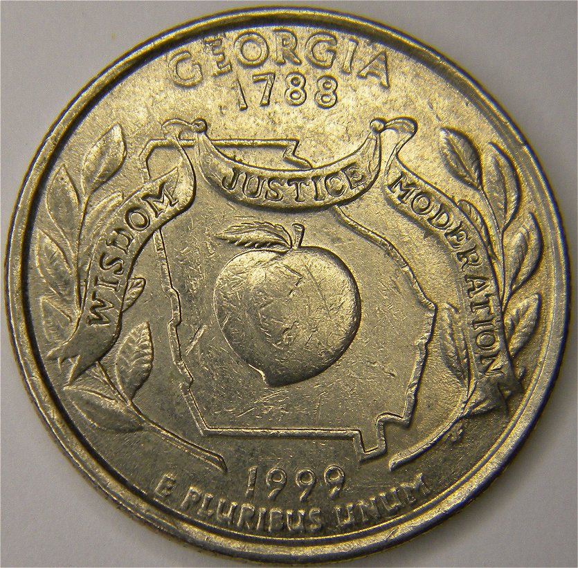 1999-P-Georgia-State-Quarter---Multiple-Errors-Reverse-&-Rim-Obverse?