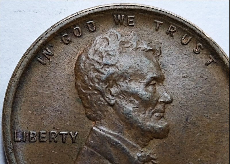 1909-Lincoln-Wheat-Error-Penny---Multiple-Errors-On-Obverse?