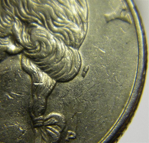 1998-P-Washington-Quarter-What-Is-This-Metal-Piece-On-Obverse?