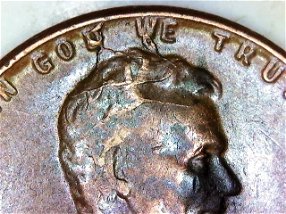 1955-Poor-Man's-DDO-Wheat-Cent---With-Splitting-Headache-Die-Cracks