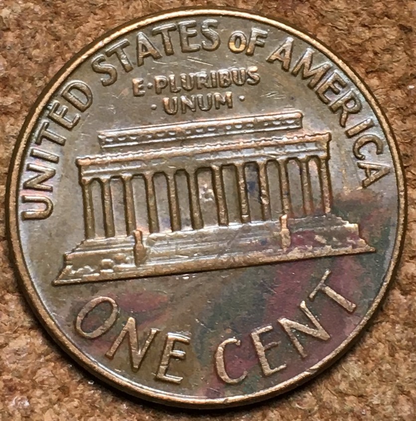 Strange-Color-On-1969-D-Penny