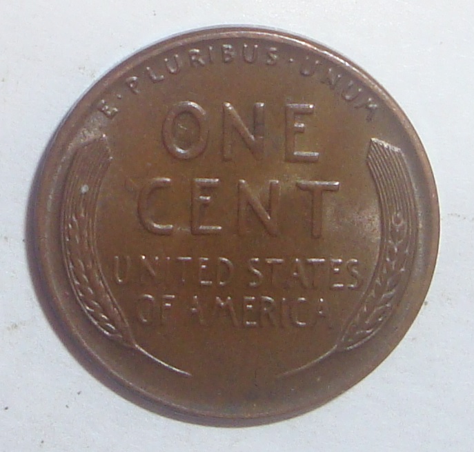 1955-Lincoln-Wheat-Penny-Needs-Grading-Please:d