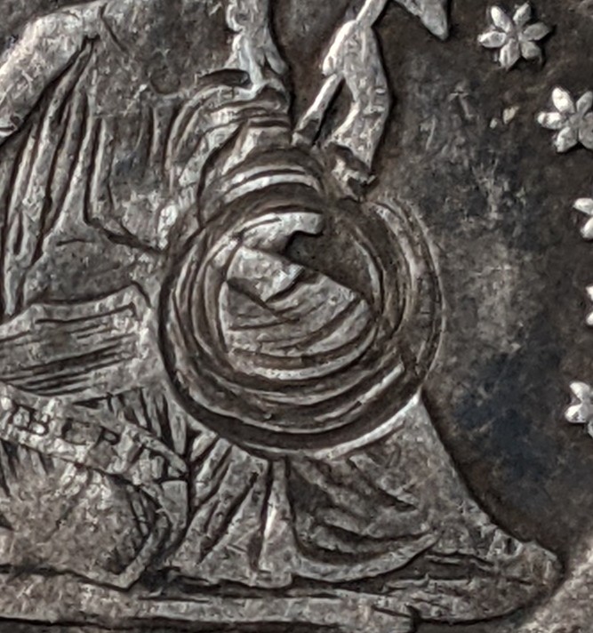 Help-ID-Damage-On-Seated-Liberty-Half-Dime-1840-O