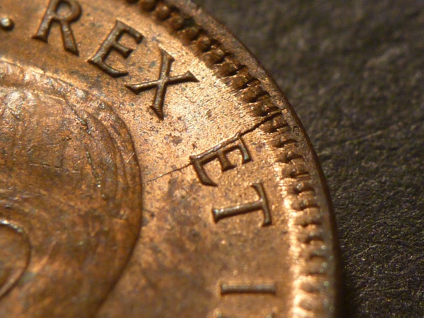 George-VI-1937-1952-1-Cent-Major-Die-Cracks