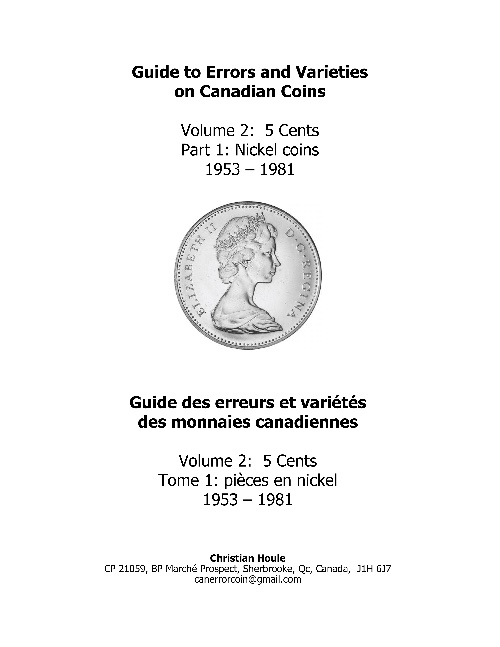 New-Canadian-5c-Variety-And-Error-Book-Out---By-Christian-Houle