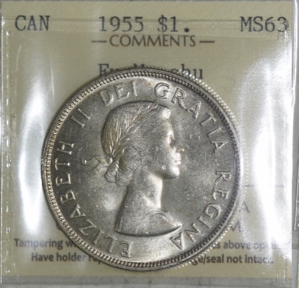 1955-Silver-Dollar---