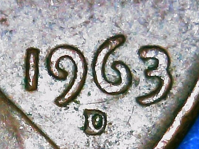 1963-D-Penny-Possible-D/D