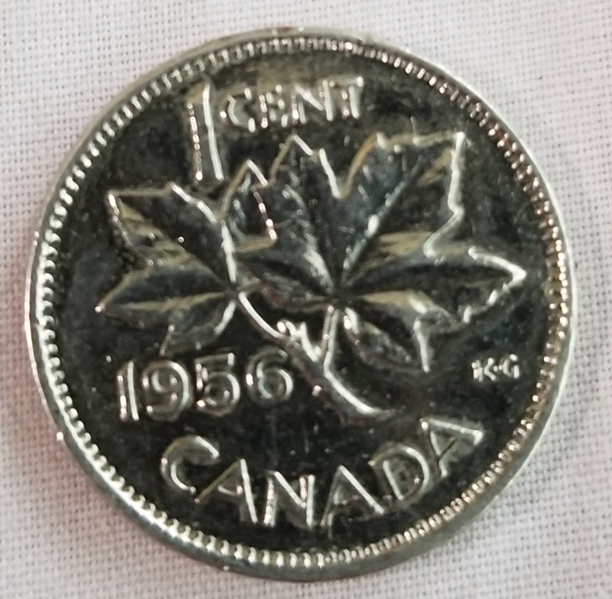 1956-Canadian-1-Cent-On-Wrong-Planchet