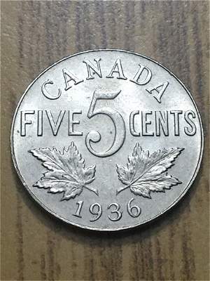 1936-5-Cent-For-Grading