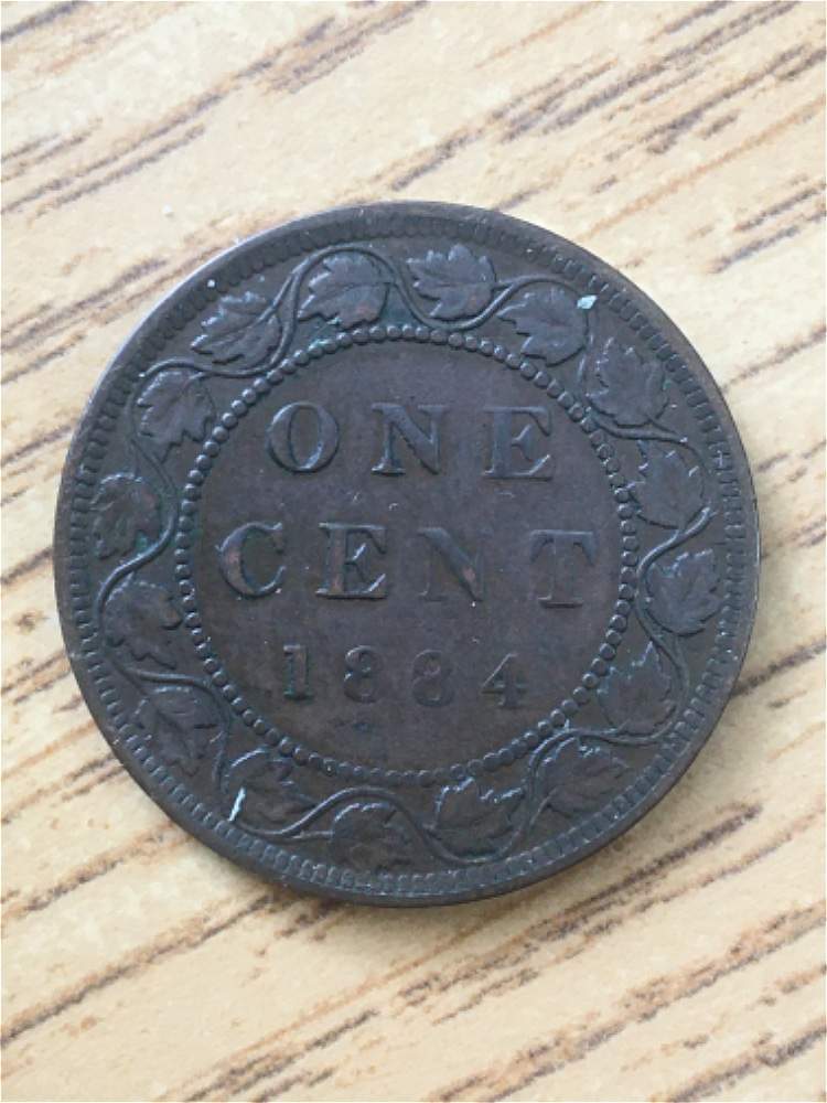 1884-Large-Cent-For-Grading