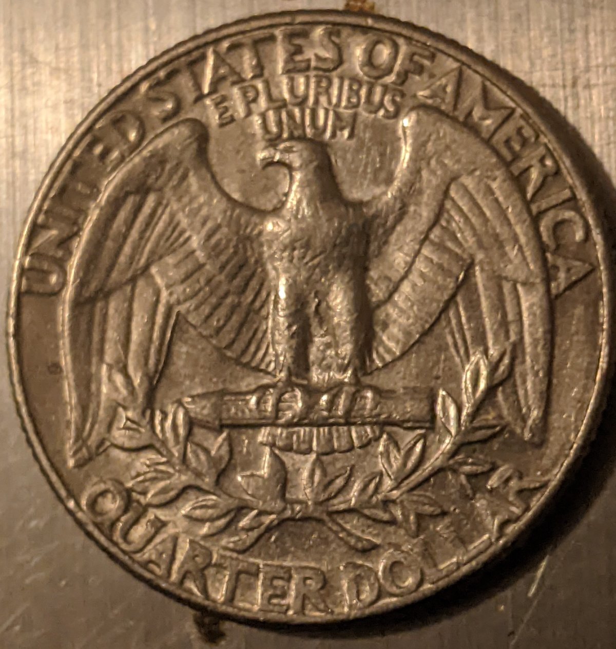 1973--Quarter--With-A-Wavey-Line-On-The-Eagles-Chest-Between-Legs-Is-It-A-Die-Crack