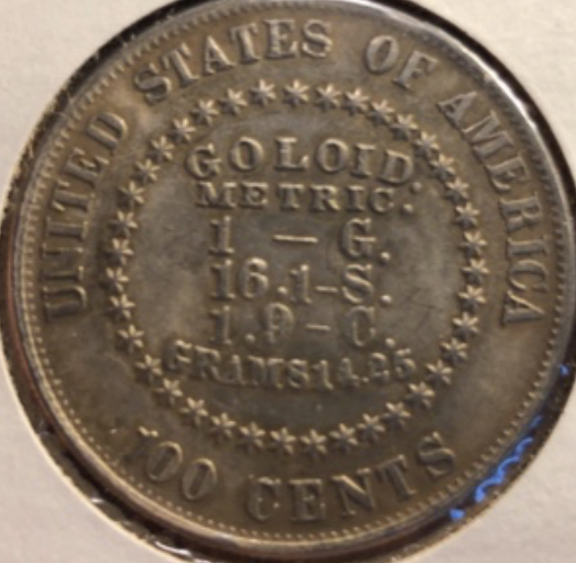 1878--100-Cents---Goloid-Estate-Sale-Buy?-Real?