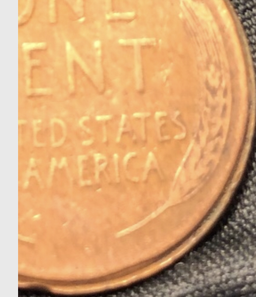 1957-D-Lincoln-Partial-Rim-Obverse/No-Rim-Reverse?