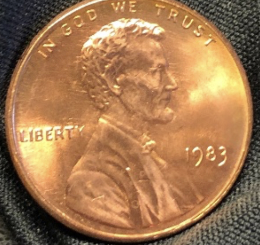 1983-Lincoln-Cent---Die-Clash-Or-Broadstrike?
