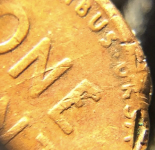 1941-LWC-Ragged-Clip-And-Huge-Lamination-Error-On-Reverse!