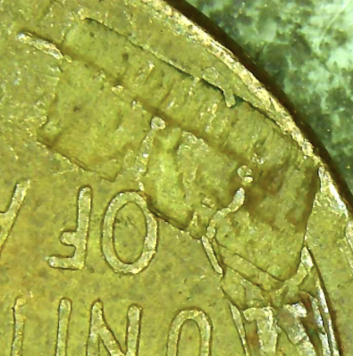 1957-D-LWC-Strike-Through-Or-Lamination-Error?