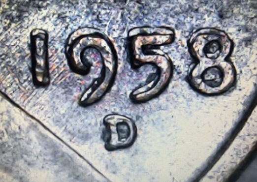 1958-D-Lincoln-Wheat-Penny---Serious-Mechanical-Doubling-Or-Something-Else?