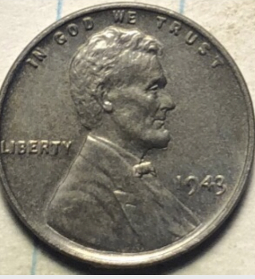 1943-Lincoln-Wheat-Cent---Lamination?