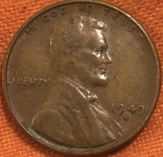 1949-S-Lincoln-Wheat-Cent-Lamination/De-Lamination?