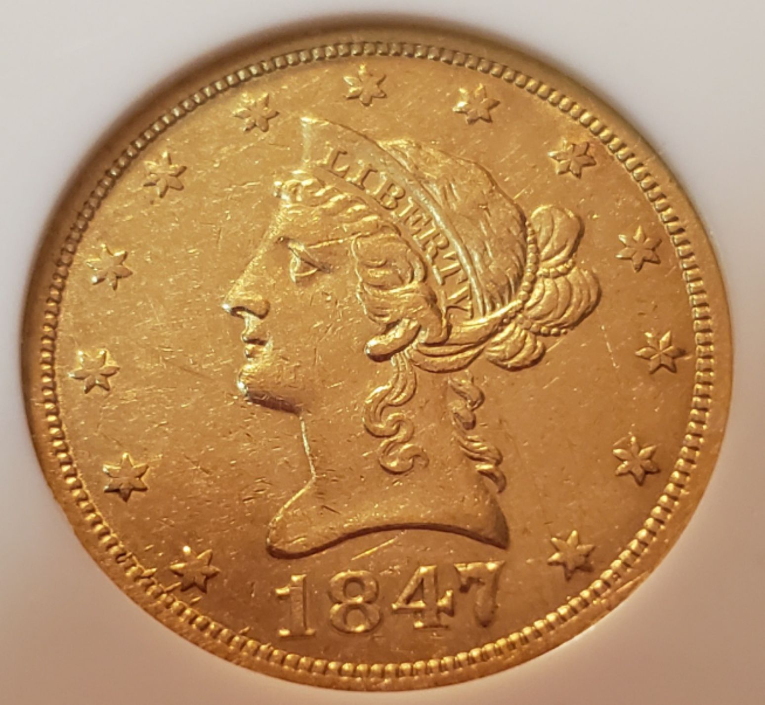 1847-O-$10-For-Grading