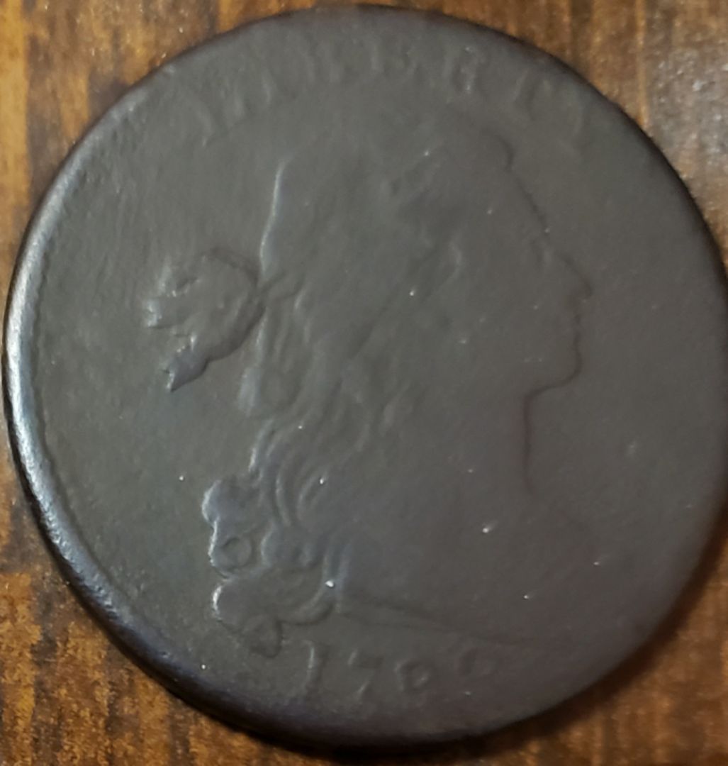 1798-Large-Cent-For-Grading-In-Hand-Images-More-Pictures-One-More-Obverse