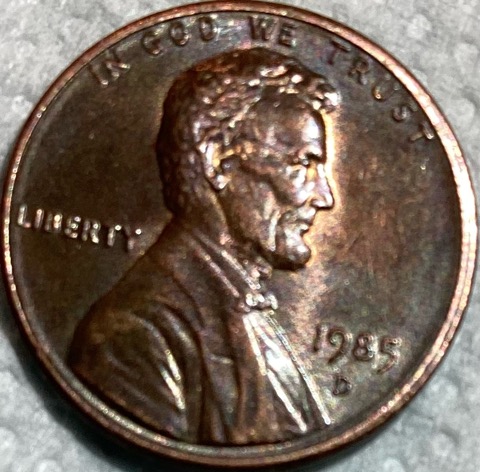 1985-D-Lincoln-Memorial-Cent