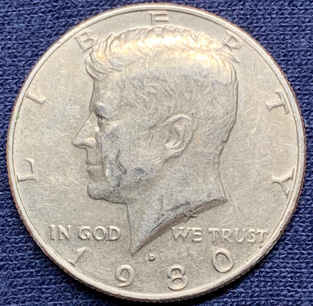 1980-D-Kennedy-Half,-Rotated-Die-Fake.