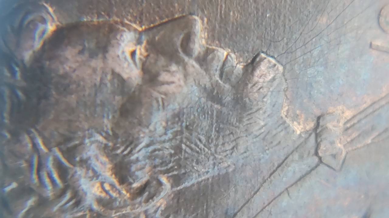 1993-Penny-Multi-Struck-Coin-With-Lots-Of-Die-Chips-And-Die-Crack?
