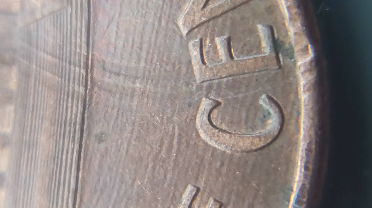 1993-Penny-Multi-Struck-Coin-With-Lots-Of-Die-Chips-And-Die-Crack?