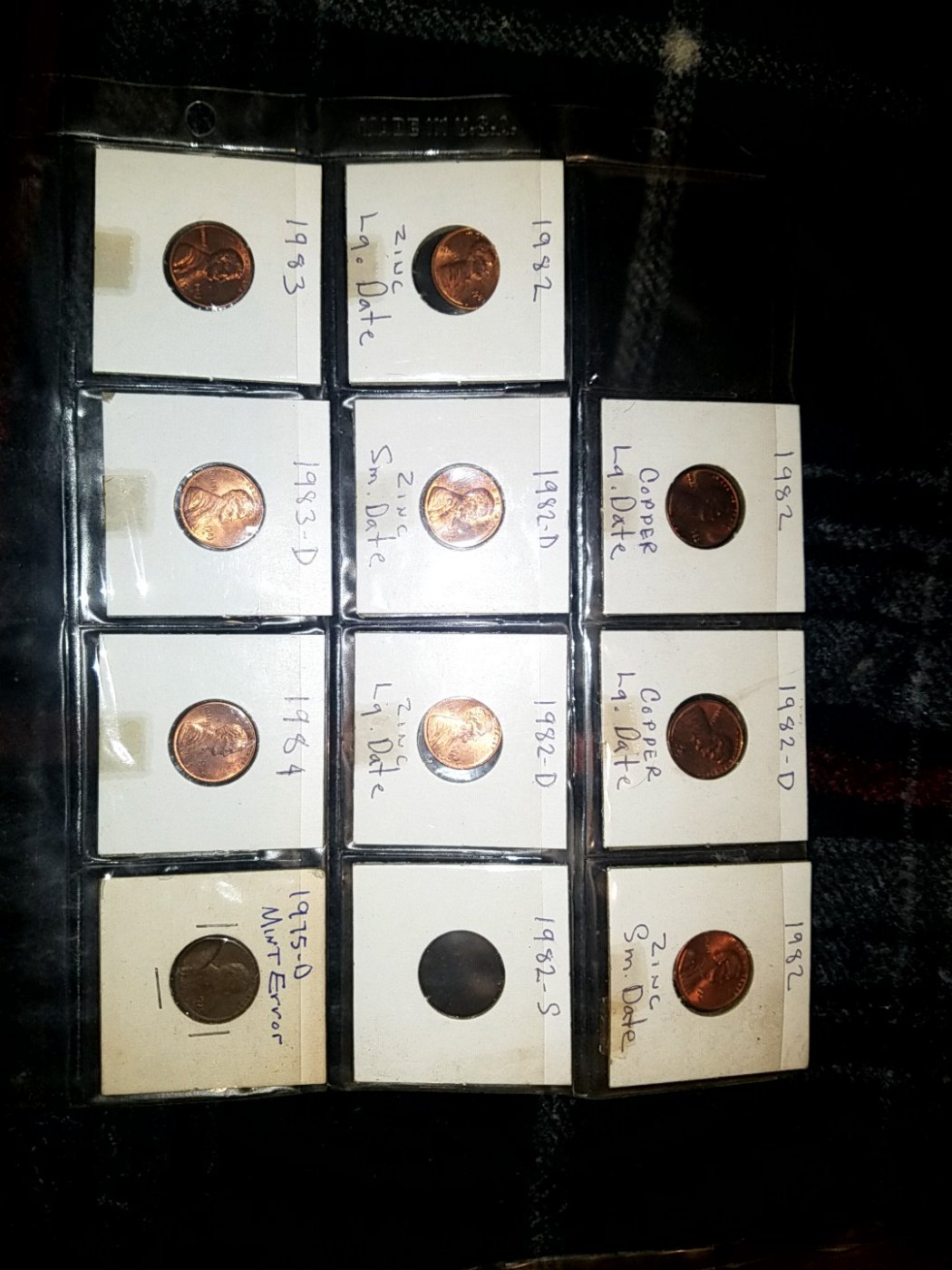 1975-Penny-Error?-And-1976-Penny-Strange-Color-And-Weight