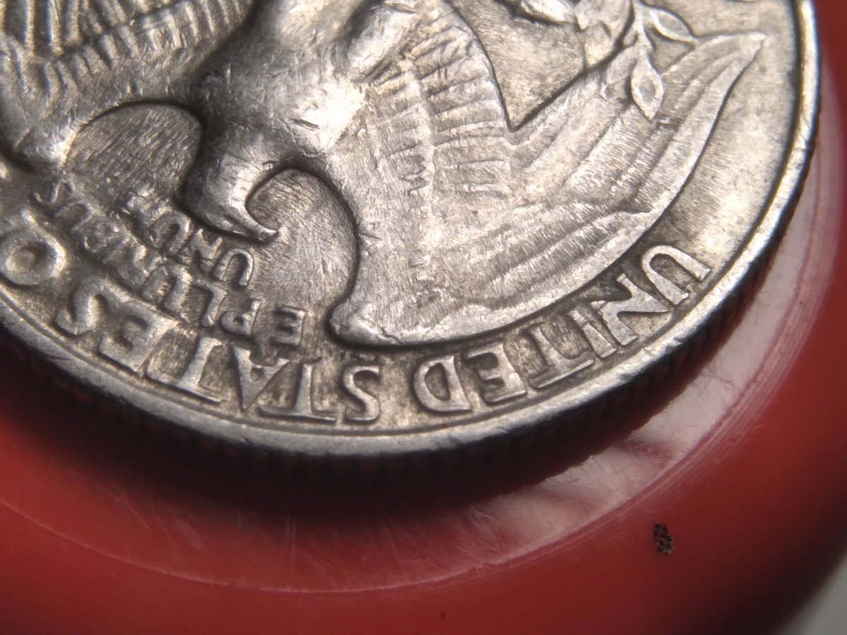 1982-P-Quarter-Error-Or-Damage,-Front-And-Back.-I'm-New-To-Coin-Collecting.