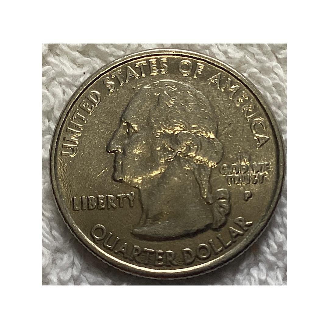 2000-Virginia-Quarter-Cladding-Error-On-Obverse?