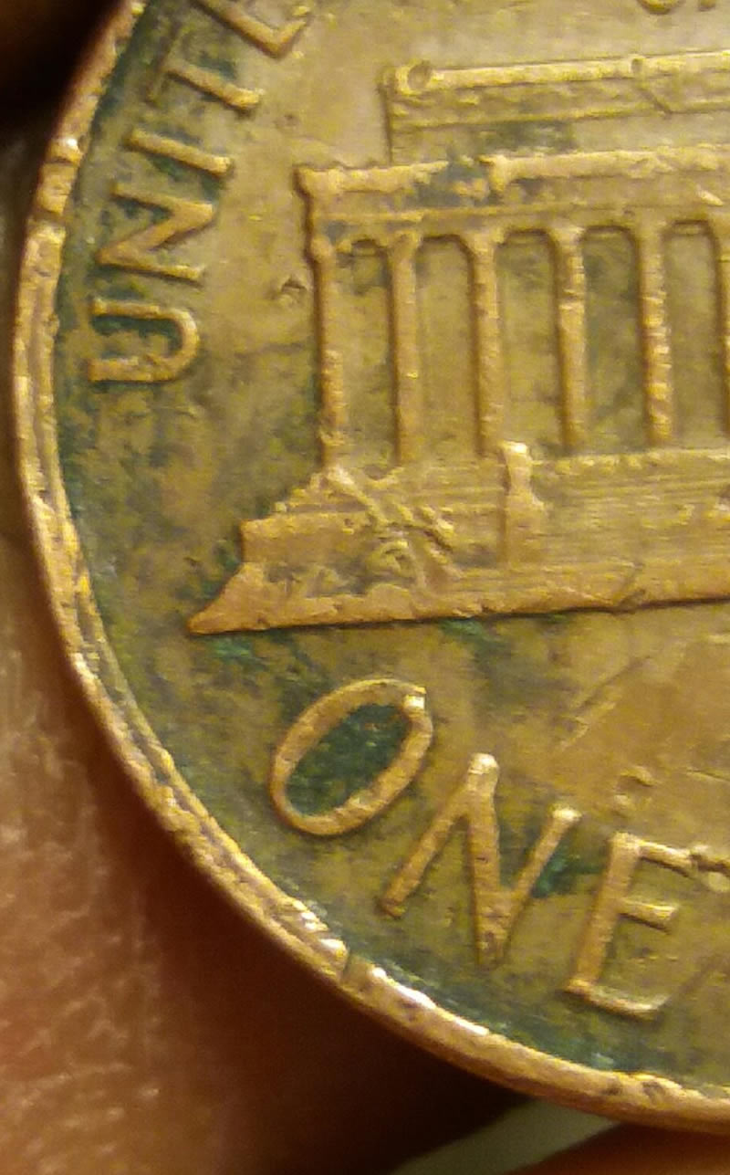 1964-Penny-No-Mint-Mark.--The-O-In-