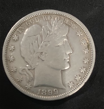1899-Barber-Half-Dollar-W/-O-Mint---Send-For-Grading?