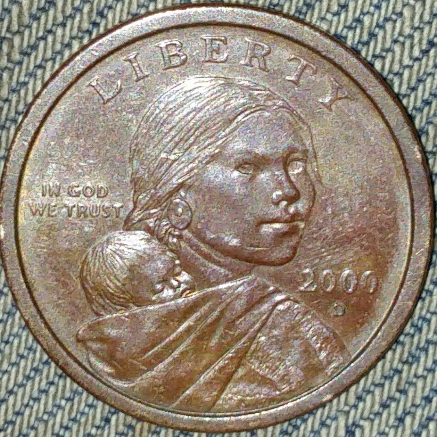 2000-D-Sacagawea-Dollar-Experamental-Rinse