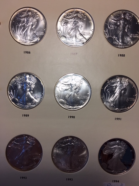 1986-2018-American-Eagle-Silver-Dollar-Series.--What-Years-Are-Rare?