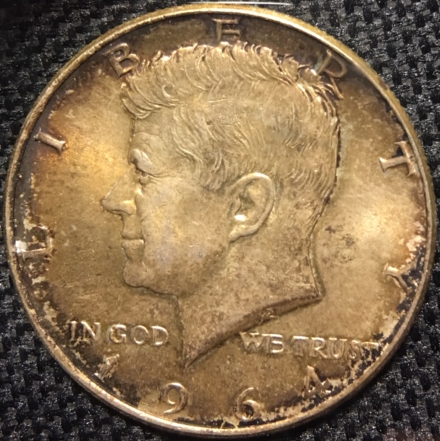 1964-Kennedy-Half-Straight-FG.-Mint?-Grade?